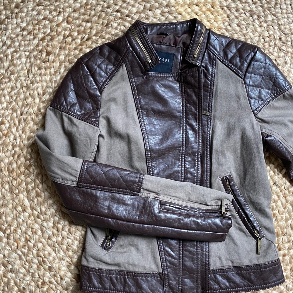 Brown Leather Jacket